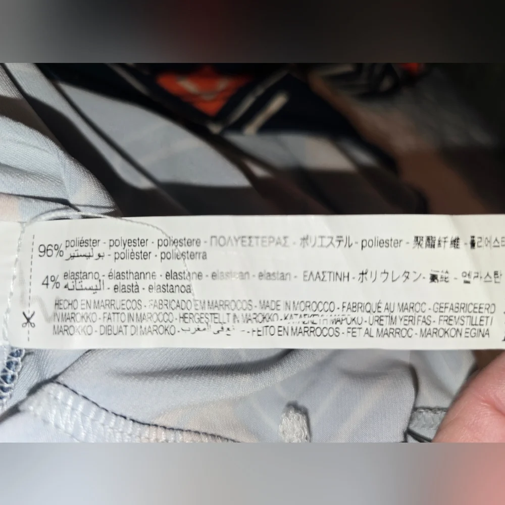 ZARA NWT Geometric Printed Tunic Mini Dress Women's Size Small - Picture 9 of 10